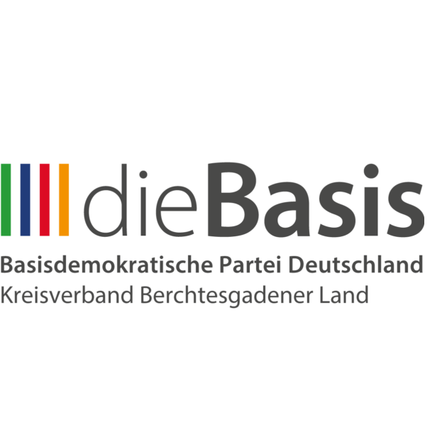 Logo dieBasis Kreisverband Berchtesgadener Land Quadratisch